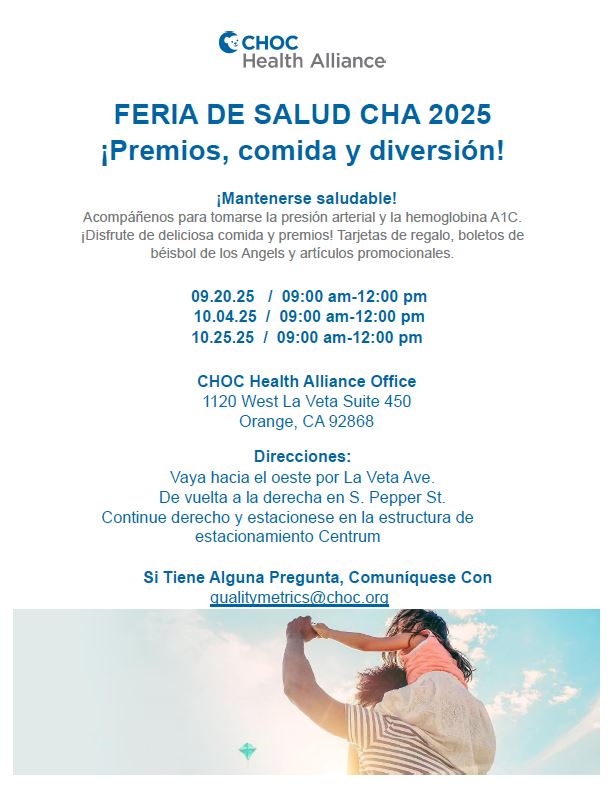 CHA Health Fair (Spanish)